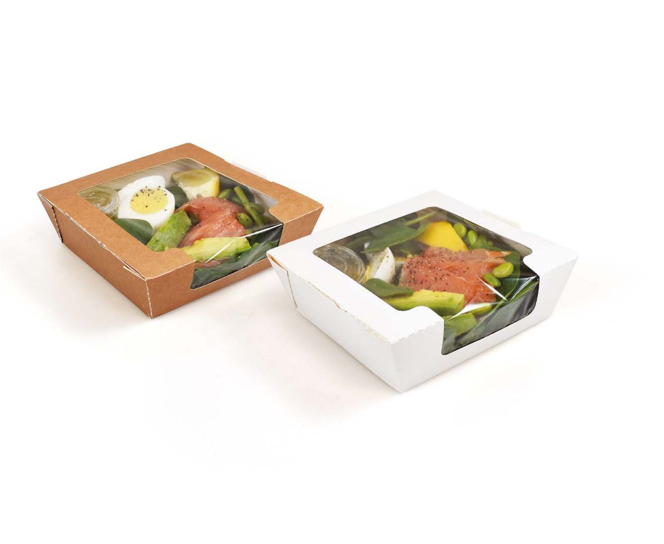 WHITE FOOD TRAY SMALL 12X12X5CM X360(Z)